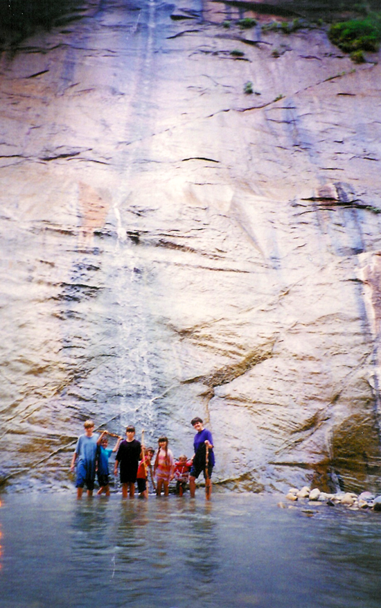 Burnett Family Reunion in Zion National Park